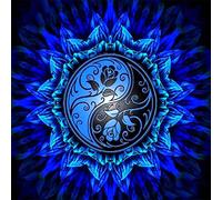 WOWDECOR Diamond Painting Strass Complet Mandala Yin Yang Bricolage, DIY 5D Broderie Diamant Peinture Diamant Mosaique (Mandala)