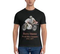 wowdewwe3a3 Barry Sheene 2 The Hand Tinted Version Essential T-Shirt Oversized t-Shirt Big and Tall t Shirts for Men Mens t Shirt