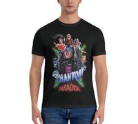 wowdewwe3a3 Phantom of The Paradise (Phantom's Wrath) T-Shirt Men's Cotton t-Shirt T-Shirts for Men Cotton t Shirt Man Black