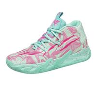 WOWEI Chaussure de Basketball Homme Montantes Baskets et Chaussures de Sport Unisexes Mode Semelle Extérieure en Caoutchouc Antidérapantes Légères Respirantes Sport Sneaker