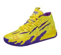 WOWEI Chaussure de Basketball Homme Montantes Baskets et Chaussures de Sport Unisexes Mode Semelle Extérieure en Caoutchouc Antidérapantes Légères Respirantes Sport Sneaker (Bask-4, 45EU)