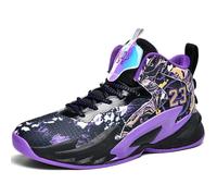 WOWEI Chaussures de Basketball Homme - Baskets de Sport Mode Antidérapantes et Légères - Sneaker (SCE-K11, 42EU)