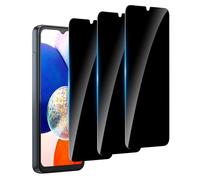 WowFluy Lot de 3 films de protection d'écran de confidentialité pour Samsung Galaxy A14 5G/M14 5G, dureté 9H, anti-espion, sans bulles, compatible avec les coques SM-A146B/A146P/A146U/A146W/S146VL