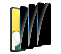 WowFluy Lot de 3 films protecteurs d'écran de confidentialité pour Samsung Galaxy A13 5G/A13 LTE/A12 5G, dureté 9H, anti-espion, sans bulles, compatible avec SM-A136U/A136U1/A136W/A136B/S136DL