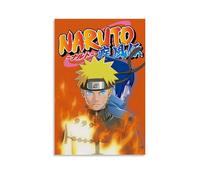 WOWHAHA Naruto Vintage Toile Décoration Poster Paysage Peinture à l'huile Peinture célèbre Toile Animation Poster Décoration Chambre 40 x 60 cm Sans Cadre-Style 15