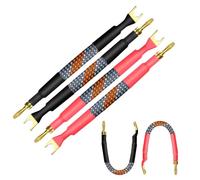 WOWLED Lot de 4 câbles jumer de 15,2 cm avec fiches banane L