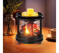 Wowlela Lampe parfumée électrique 3 en 1 pour bougies et huiles essentielles, lampe aromatique pour la maison, le bureau, les cadeaux et la décoration