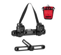 Wowlela Sacoches latérales de vélo avec boucle, fixation porte-bagages, pratique