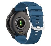 Wownadu 20mm Bracelet Compatible pour Polar Ignite 3/2 / 1,Compatible pour POLAR Unite/Pacer Strap pour Femme et Homme Silicone Remplacement Band Bleu (Pas de Tracker)