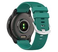 Wownadu 20mm Bracelet Compatible pour Polar Pacer/Ignite 3 / Ignite 2 / Ignite/Unite Strap Vert pour Femme et Homme Silicone Remplacement Band (Pas de Tracker)