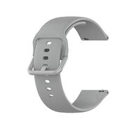 Wownadu Bracelet Compatible pour Garmin Venu 2, Bracelets de Montre Compatible pour Fitbit Versa 2 / Versa/Versa Lite/Blaze Femme Homme Silicone Sport Rechange Strap Gris, L