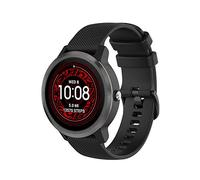 Wownadu Bracelet Quick Release 20mm Bracelet Compatible pour Garmin Vivoactive 5/3/3 Music, Venu/Venu 2 Plus, Venu Sq/Sq Music/Sq 2/Sq 2 Music Bracelets Noir pour Vivomove 3/Trend/Sport/Style