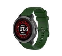 Wownadu Bracelet Quick Release 20mm Bracelet Compatible pour Garmin Vivoactive 5/3/3 Music, Venu/Venu 2 Plus, Venu Sq/Sq Music/Sq 2/Sq 2 Music Bracelets Vert pour Vivomove 3/Trend/Sport/Style