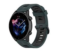 Wownadu Bracelet Quick Release 20mm Bracelet Compatible pour Garmin Vivoactive 5/3/3 Music, Venu/Venu 2 Plus, Venu Sq/Sq Music/Sq 2/Sq 2 Music Bracelets Noir Vert pour Vivomove 3/Trend/Sport/Style