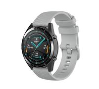 Wownadu Bracelets Quick Release 22MM Compatible Pour Garmin Forerunner 255/265, Venu 3, Vivoactive 4, Compatible Pour Fossil Gen 5/6 44mm Bracelet Remplacement en Silicone Grise