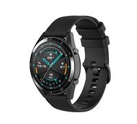 Wownadu Bracelets Quick Release 22MM Compatible Pour Garmin Forerunner 255/265, Venu 3, Vivoactive 4, Compatible Pour Fossil Gen 5/6 44mm Bracelet Remplacement en Silicone Noir