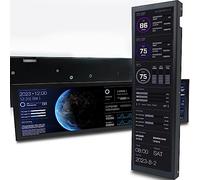 WOWNOVA Moniteur de température d'ordinateur de 8,8" (thème dynamique pris en charge), 1 clic 1 câble pour commencer rapidement PC affichage de la température panneau capteur IPS mini écran secondaire