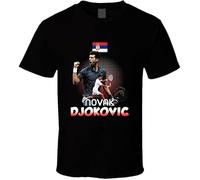 wowoAOreww Tennis Novak Djokovic Men's T-Shirt S-3XL