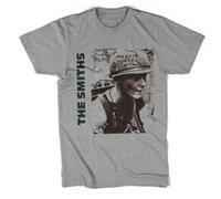 wowoAOreww The Smiths T Shirt Unisex Grey & White