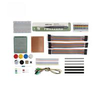 WOWOONE Kit de soudure - 668 pièces pour pratique de soudure et module de construction avec 5 cartes PCB (3 FR-4 + 2 phénoliques), 300 résistances, 100 commutateurs, 100 LED, platine d'expérimentation