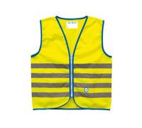 Wowow Gilet de sécurité Fun Enfant Jaune fluo Taille S (5-7 ans)
