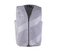 Wowow Gilet de sécurité Roadie FR Réfléchissant Unisexe Adulte Gris XXL