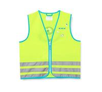 Wowow Crazy Monster Jacket gilet de sécurité pour enfants, jaune, M