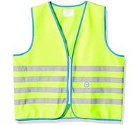 Wowow Gilet de sécurité Fun Enfant Jaune fluo Taille S (5-7 ans)