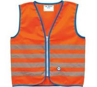 Wowow Fun Gilet de sécurité Enfant Orange Fluo Taille L (+10 ans)