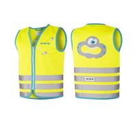 Wowow gilet de sécurité Crazy Monster Jacket pour enfants, WOWOW, taille L, jaune