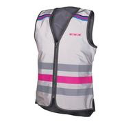 Wowow Gilet réfléchissant Lucy Femme Argent - Articles de visibilité pour cyclisme XXL
