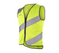 Wowow Gilet réfléchissant Roadie Homme Jaune fluo - Articles de visibilité pour cyclisme 3XL