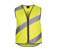 Wowow Gilet réfléchissant Roadie Homme Jaune fluo - Articles de visibilité pour cyclisme S
