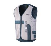 Wowow Gilet Urban Hero Full Reflective bleue/gris