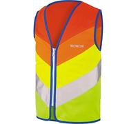 WOWOW Jeunesse unisexe Rainbow Gilet de s curit enfant, jaune, L EU