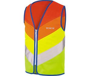 WOWOW Jeunesse unisexe Rainbow Gilet de s curit enfant, jaune, M EU