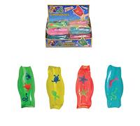 Wowow Lot de 4 serpents glissants | Lot de jouets sensoriels pour enfants atteints d'autisme ou de TDAH avec figurines 12 cm
