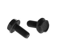 WOWOWO 2 pièces Support de pédalier de vélo vis manivelle M8x18mm vélo pièces de vélo Accessoires