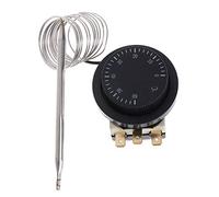 WOWOWO 250V / 380V 16A 0-60 ℃ Thermostat Capillaire de commutateur de contrôle de température contrôlé