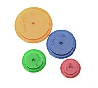 WOWOWO 4 pièces Patchwork Roue parallèle Bricolage Ligne Droite Courbe sur Mesure Outil de traçage de Couture