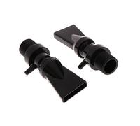 WOWOWO Aquarium Pompe en Plastique Bec de Canard buse Sortie d'eau Tuyau de Retour raccord de plomberie