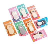 WOWOWO Bloc-Notes Série de Chats Autocollants de Message d'étudiant N Times Bloc-Notes Scrapbooking
