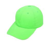 WOWOWO Casquette de Baseball Unisexe Casquette de Baseball néon Fluorescent Brillant Couleur Unie Chapeau de Protection Solaire extérieur