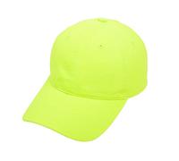 WOWOWO Casquette de Baseball Unisexe Casquette de Baseball néon Fluorescent Brillant Couleur Unie Chapeau de Protection Solaire extérieur