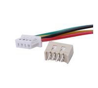 WOWOWO Connecteur Mini Micro 1.25mm JST T-1 4 Broches avec Fil x 10 Ensembles