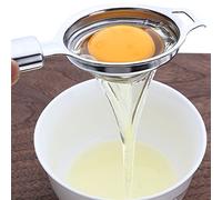 WOWOWO Le séparateur Blanc de Jaune d'oeuf de sépare l'ustensile d'outil de Cuisine de Tamis d'acier Inoxydable