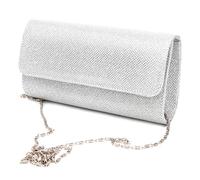 WOWOWO Sac à bandoulière de soirée pour Femme Embrayage de mariée Sac à Main enveloppe de Mariage de Bal