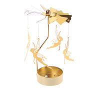 WOWOWO Tournant Rotatif carrousel thé lumière bougeoir Support lumière Cadeau Mariage décor