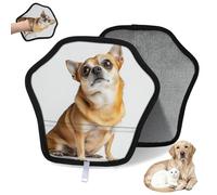 WowPrint Lot de 2 gants d'épilation électrostatiques réutilisables pour chien, chien, chien, canapé, vêtements, tapis, meubles, siège de voiture