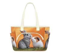 WowPrint Sac fourre-tout mignon pour femme, sac fourre-tout matelassé léger avec fermeture éclair, grande mallette, sac à bandoulière pour voyage, travail, salle de sport